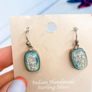 Indian Handmade Sterling Silver Earrings